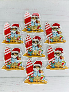 Surf Santa Resin