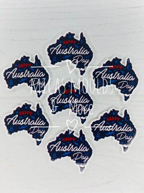 Happy Australia Day Resin