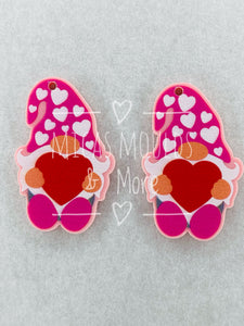 Acrylic Earring Components - Valentines Knome