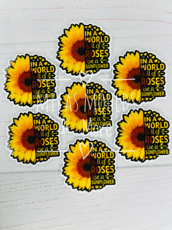 Be a Sunflower Resin