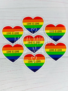 Love is Love Resin