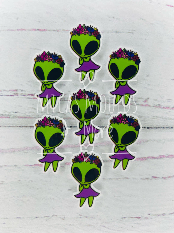 Alien Girl Resin