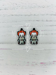 Acrylic Earring Components - Pennywise