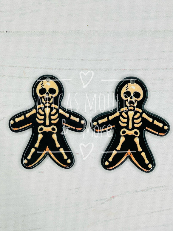 Skeleton Gingerbread Man