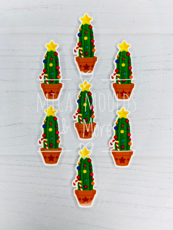 Christmas Cactus Resin