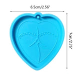 Booty Heart Keychain Mould