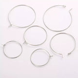 Stainless Steel Hoops (50 pack)