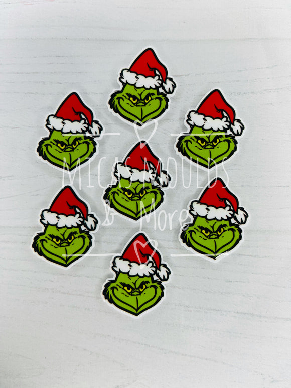 Grinch Head Resin