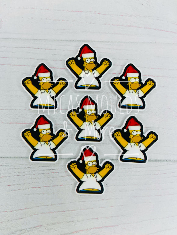 Christmas Homer Resin