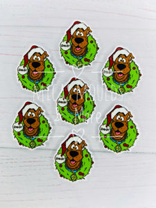 Christmas Scooby Resin