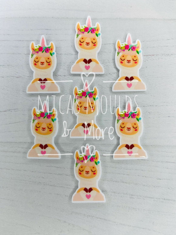 Unicorn Lama Resin