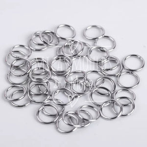 Stainless Steel Jump Rings (50 Pack)